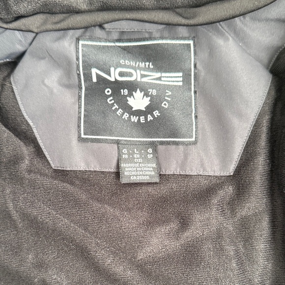 Noize Blue and Black Kids Jacket - Picture 4 of 5